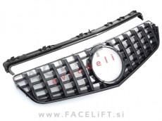 Mercedes E Cabriolet Coupe A207 C207 09-13 maska črna (sijaj)