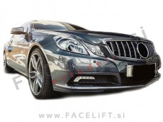 Mercedes E Cabriolet Coupe A207 C207 09-13 maska črna kromirana (sijaj)
