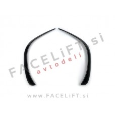 Mercedes GLE C167 V167 AMG Line 19-23 splitterji sprednjega odbijača črni (sijaj)