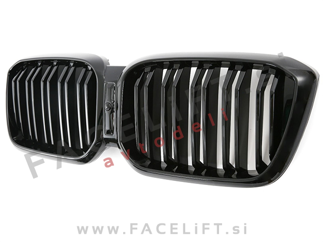 BMW X4 G02 LCI 21- ledvičke črne (sijaj)
