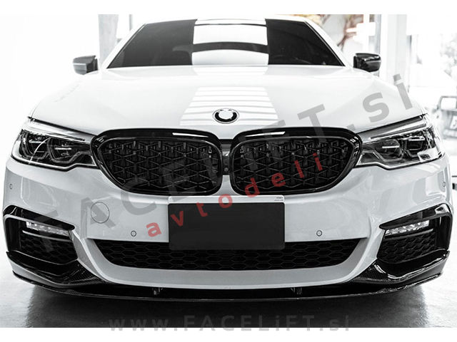 BMW 5 G30 G31 17-20 ledvičke črne (sijaj)