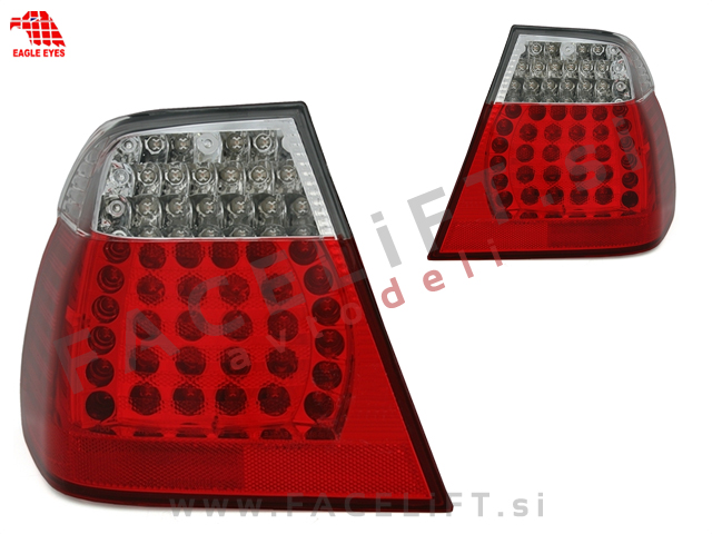 BMW 3 E46 Limuzina 01-05 zadnje zunanje LED luči BMW 3 E46 Limuzina 01-05 zadnje zunanje LED luči