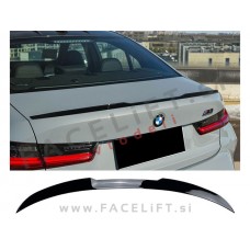 BMW 3 Limuzina G20 19- spojler za prtljažnik črni sijaj