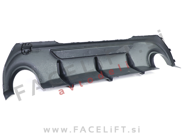 BMW 1 F40 M 19- difuzor M-Performance izgled karbon (sijaj)