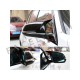 BMW X1 F48 15-22 pokrovi ogledal M izgled črni (sijaj)