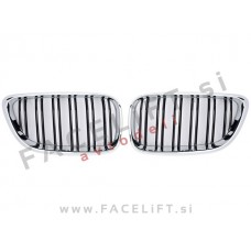 BMW 2 F22 F23 14-21 ledvičke črne kromirane (sijaj) BMW 2 F22 F23 14-21 ledvičke črne kromirane (sijaj)