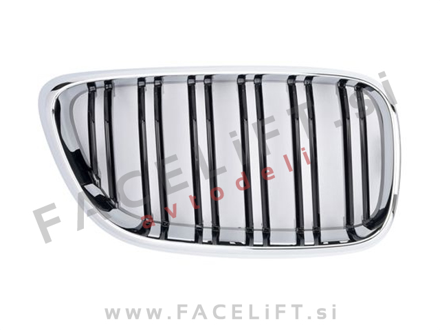 BMW 2 F22 F23 14-21 ledvičke črne kromirane (sijaj)