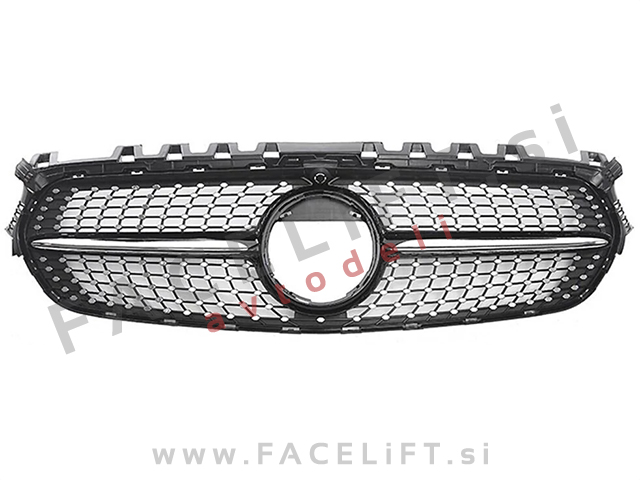Mercedes B W247 18- maska Diamond Black