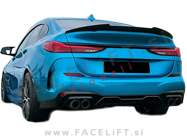 BMW 2 Gran Coupe F44 20- spojler za prtljažnik črni (sijaj)
