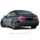 BMW 5 F10 F11 10-17 podaljški pragov M-Performance izgled črni (sijaj)
