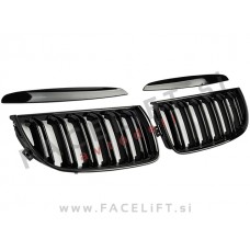 BMW 3 E90 E91 05-08 ledvičke črne (sijaj)