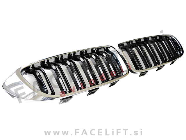 BMW 4 F32 F33 F36 13-21 ledvičke črne kromirane (sijaj)