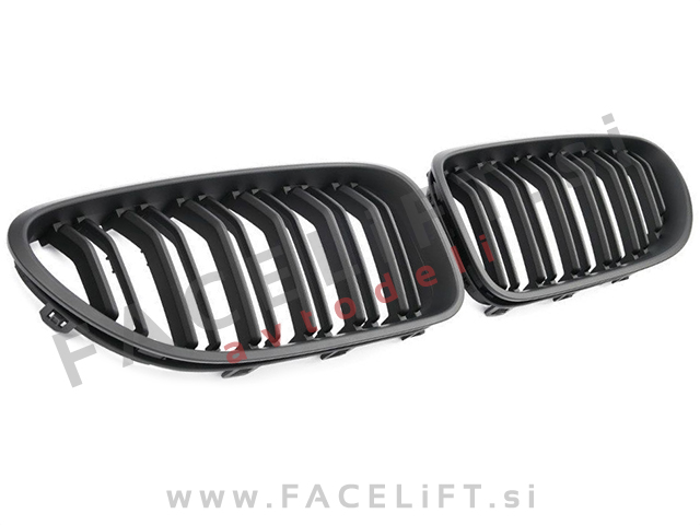 BMW 6 F12 F13 11-18 ledvičke črne (mat)