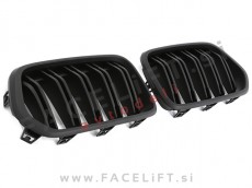 BMW X2 F39 18- ledvičke črne (mat)