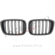 BMW X3 G01 17-21 ledvičke črne (mat)