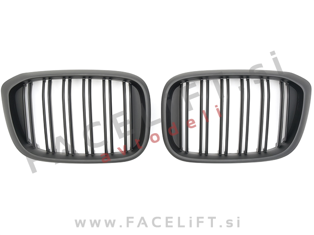 BMW X3 G01 17-21 ledvičke črne (mat)