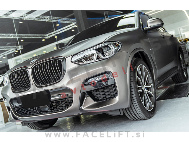 BMW X3 G01 17-21 ledvičke črne (mat)