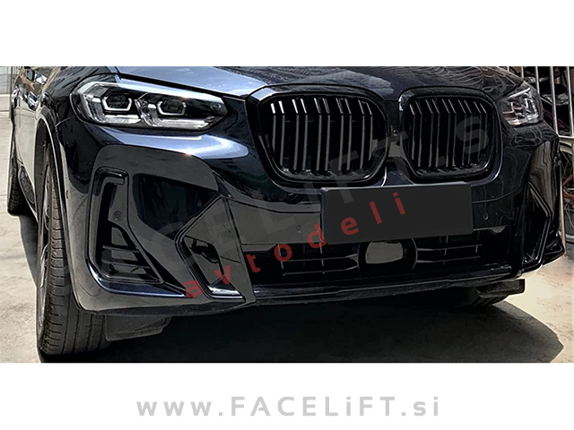 BMW iX3 G08 LCI 21- ledvičke črne (mat) BMW iX3 G08 LCI 21- ledvičke črne (mat)