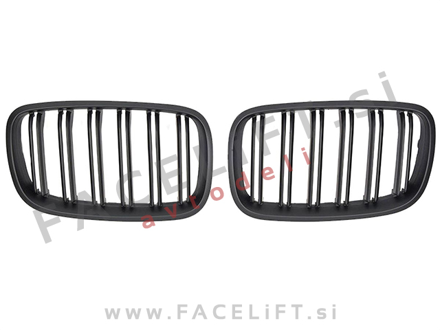 BMW X5 E70 06-13 ledvičke črne mat