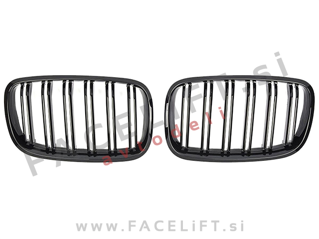 BMW X5 E70 06-13 ledvičke črne sijaj