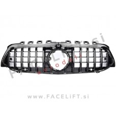 Mercedes A W177 18-22 maska z 360° kamero črna (sijaj)