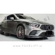 Mercedes A W177 18-22 maska z 360° kamero črna kromirana sijaj