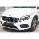 Mercedes GLA X156 16-20 maska črna kromirana sijaj