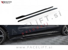 BMW 5 G60 M-Pack 23- podaljški pragov črni sijaj