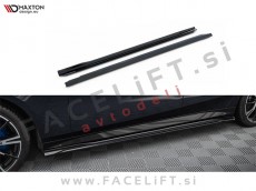 BMW 5 G60 M-Pack 23- podaljški pragov črni sijaj