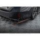 BMW 5 G60 M-Pack 23- podaljšek zadnjega odbijača črni sijaj
