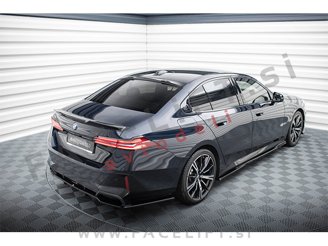 BMW 5 G60 M-Pack 23- blenda za zadnje steklo črna sijaj