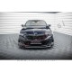 BMW 5 G60 M-Pack 23- podaljšek sprednjega odbijača črni sijaj