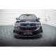 BMW 5 G60 M-Pack 23- podaljšek sprednjega odbijača črni sijaj