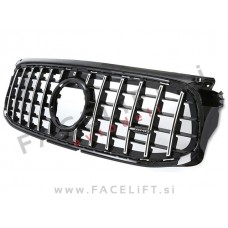 Mercedes GLB X247 AMG Line 19- maska črna kromirana sijaj