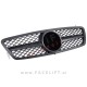 Mercedes C W203 00-07 maska črna mat