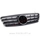 Mercedes C W203 00-07 maska črna mat