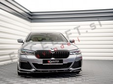 BMW 5 G30 LCI M-Pack 20-23 podaljšek sprednjega odbijača črni sijaj