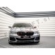 BMW 5 G30 LCI M-Pack 20-23 podaljšek sprednjega odbijača črni sijaj