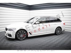 BMW 5 G30 G31 M-Pack 17-23 podaljški pragov črni sijaj