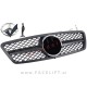 Mercedes C W203 00-07 maska črna mat