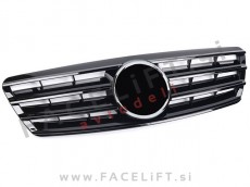 Mercedes C W203 00-07 maska črna sijaj
