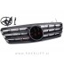 Mercedes C W203 00-07 maska črna mat