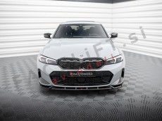 BMW 3 G20 G21 LCI M340i M-Pack 22- podaljšek sprednjega odbijača črni sijaj