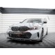 BMW 3 G20 G21 LCI M340i M-Pack 22- podaljšek sprednjega odbijača črni sijaj