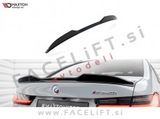 BMW 3 Limuzina G20 M340i M-Pack M3 19- spojler za prtljažnik črni sijaj