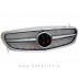 Mercedes C A205 C205 S205 W205 14-18 maska srebrna mat