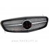 Mercedes C A205 C205 S205 W205 14-18 maska črna srebrna