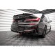 BMW 3 G20 G21 M-Pack M340i 19-22 podaljški zadnjega odbijača črni sijaj
