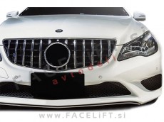 Mercedes E Cabriolet Coupe A207 C207 13-17 maska črna kromirana sijaj