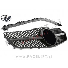 Mercedes E Cabriolet Coupe A207 C207 09-13 maska črna sijaj